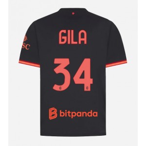 AC Milan Mario Gila #34 Jalkapallovaatteet Kolmaspaita 2026-27 Lyhythihainen